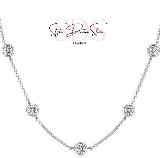 Fashion Luxury Classic Moissanite Necklace