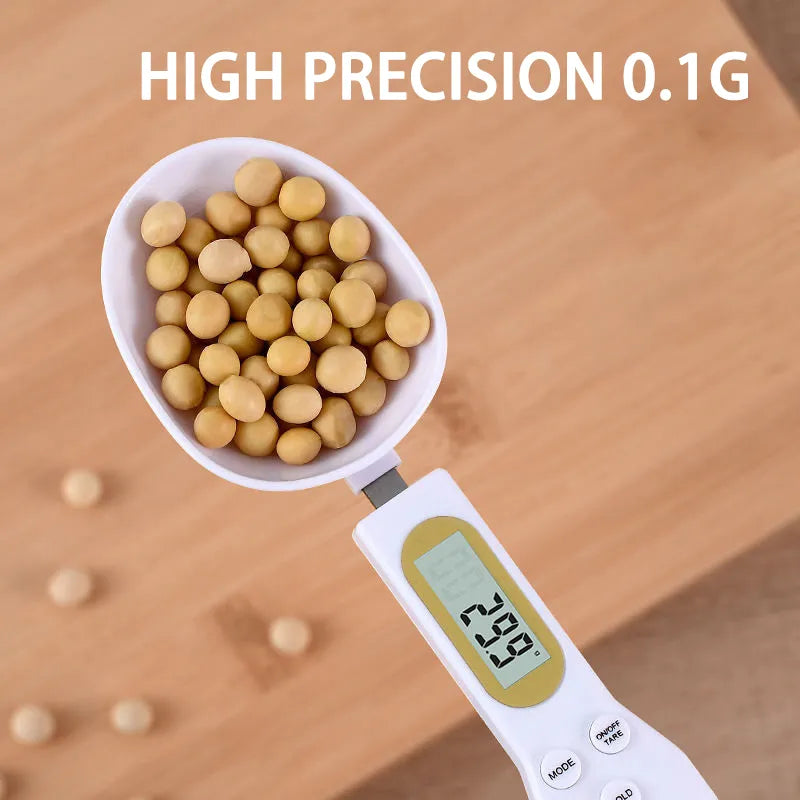 LCD Digital Kitchen Scale Spoon for Perfectly Portioned Ingredients