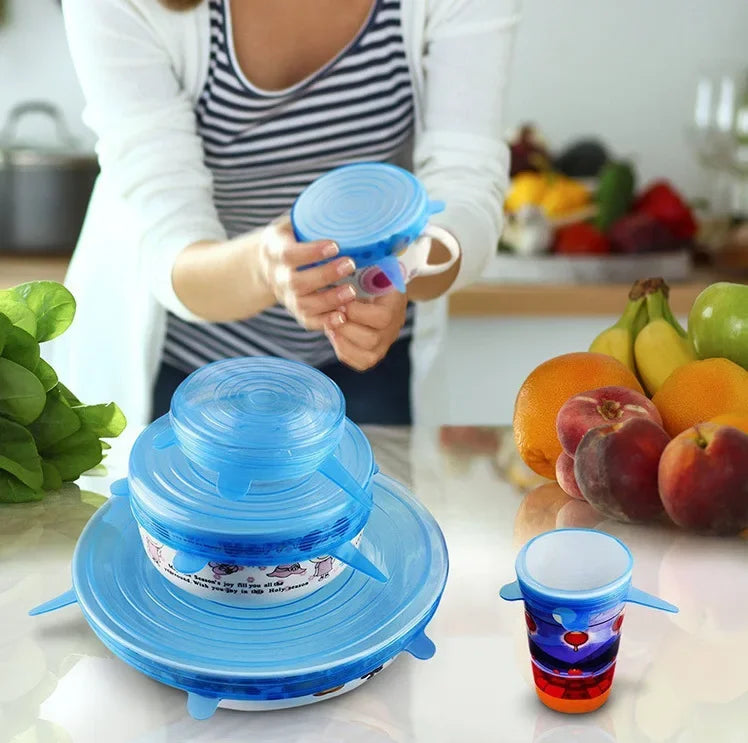 Silicone Stretch Lid Kitchen Accessories