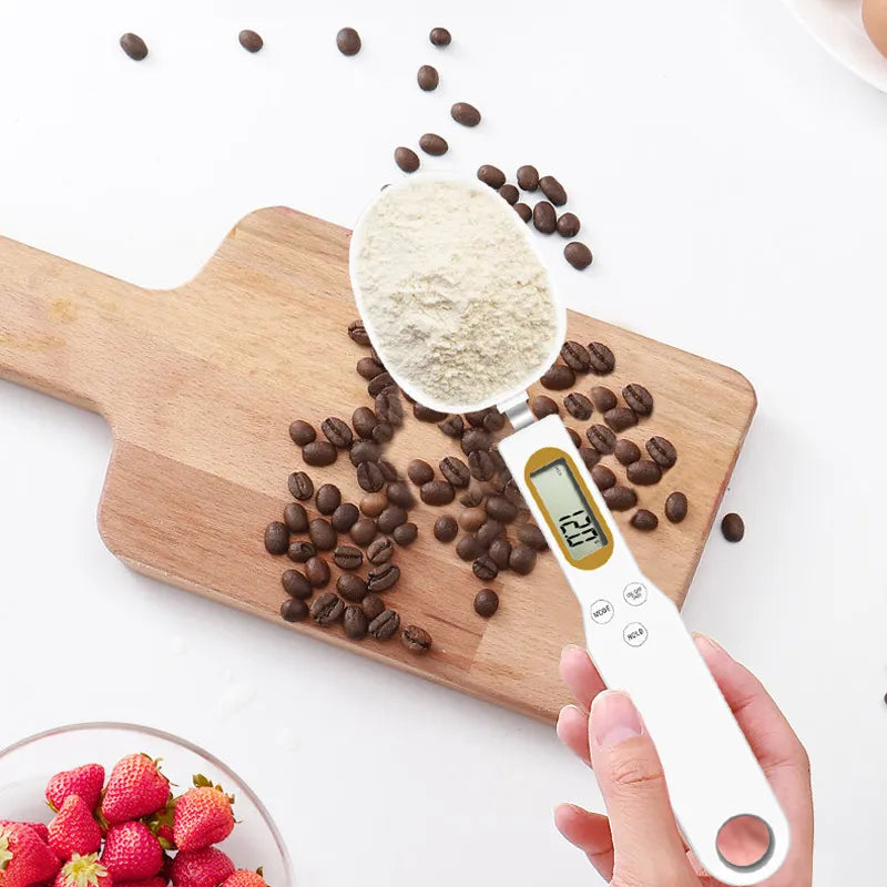 LCD Digital Kitchen Scale Spoon for Perfectly Portioned Ingredients