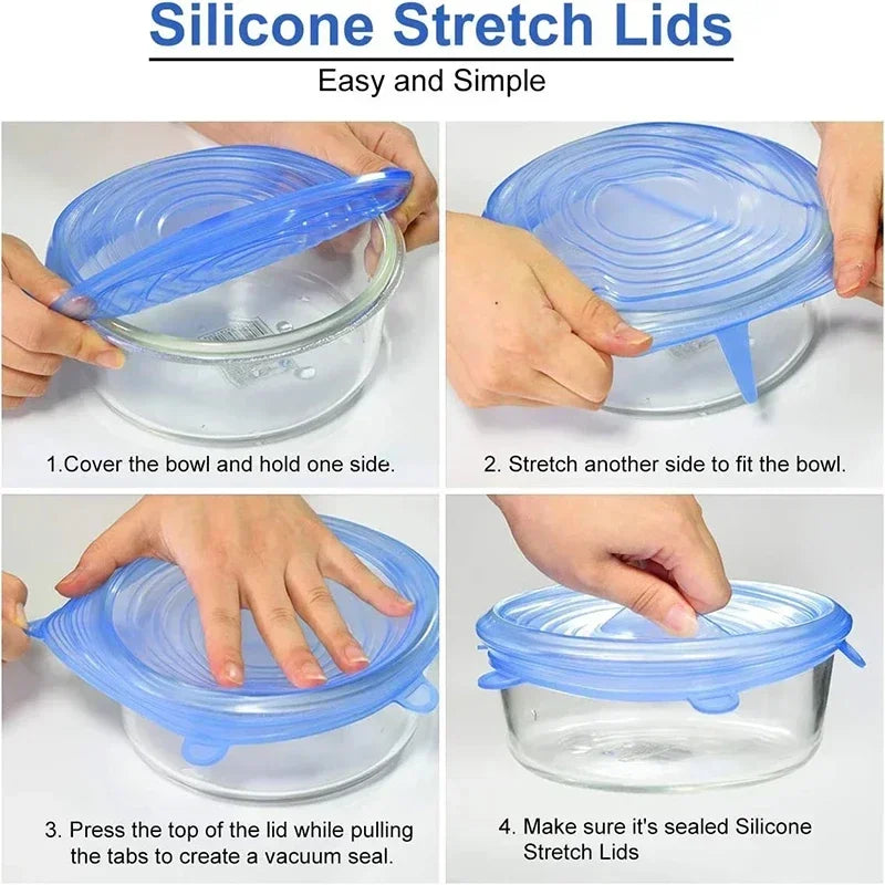 Silicone Stretch Lid Kitchen Accessories