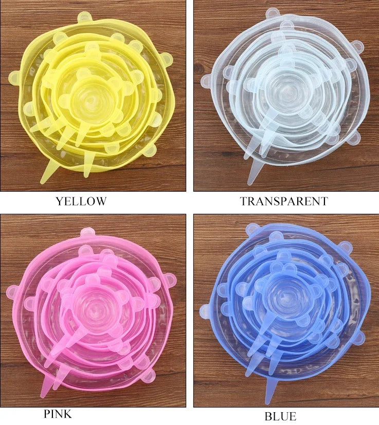 Silicone Stretch Lid Kitchen Accessories