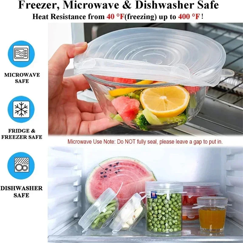 Silicone Stretch Lid Kitchen Accessories