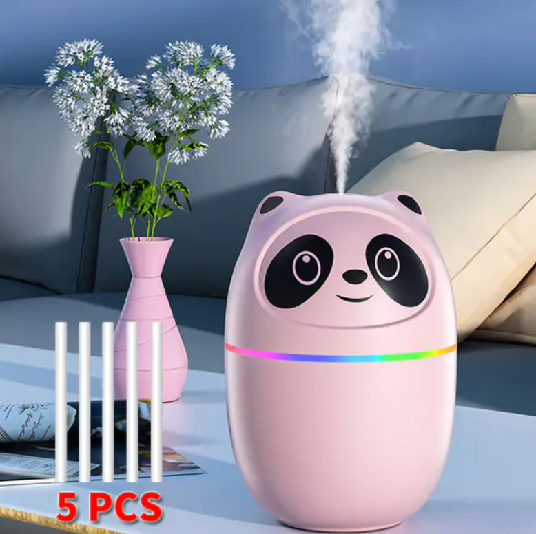 Cute Mini Air Humidifier Essential Oil Humidifier Home Bedroom Aroma Diffuser Purifier