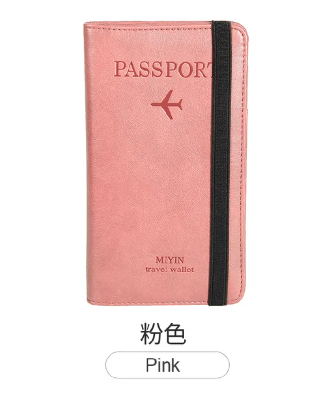 Estuche para pasaporte multifuncional de viaje