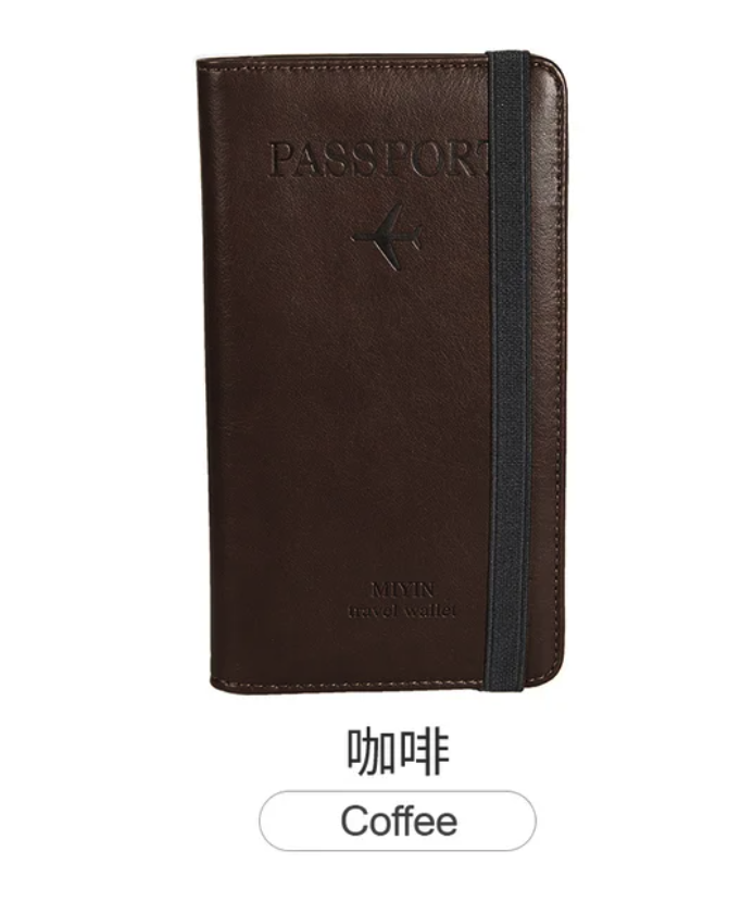 Estuche para pasaporte multifuncional de viaje