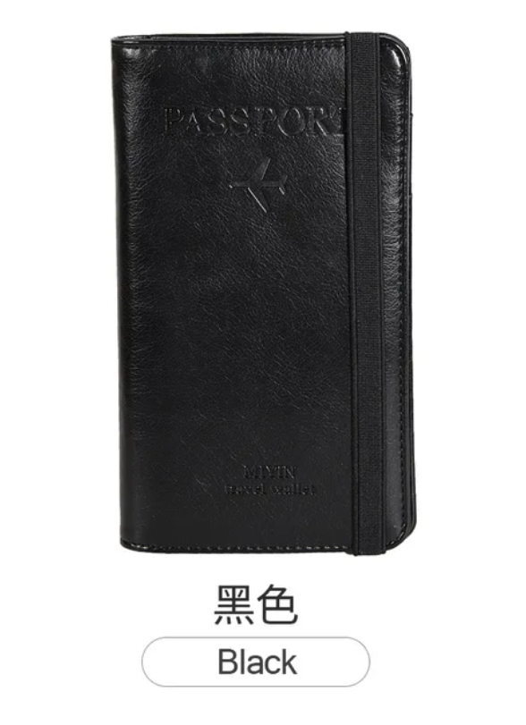 Estuche para pasaporte multifuncional de viaje