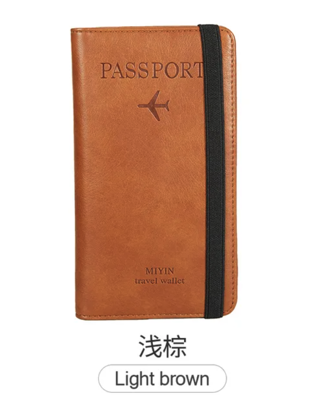 Estuche para pasaporte multifuncional de viaje