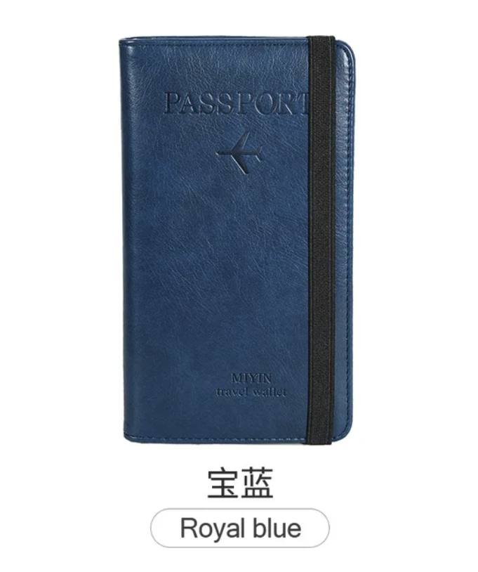 Estuche para pasaporte multifuncional de viaje