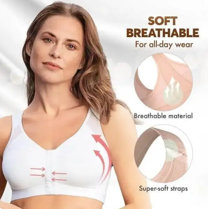 Adjustable Chest Brace Support Multifunctional Bra Women